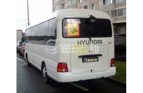 Аренда Автобус Hyundai County (120) - фото сбоку